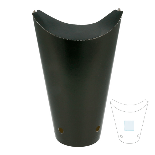 French Fries Cups with Cardboard Closure